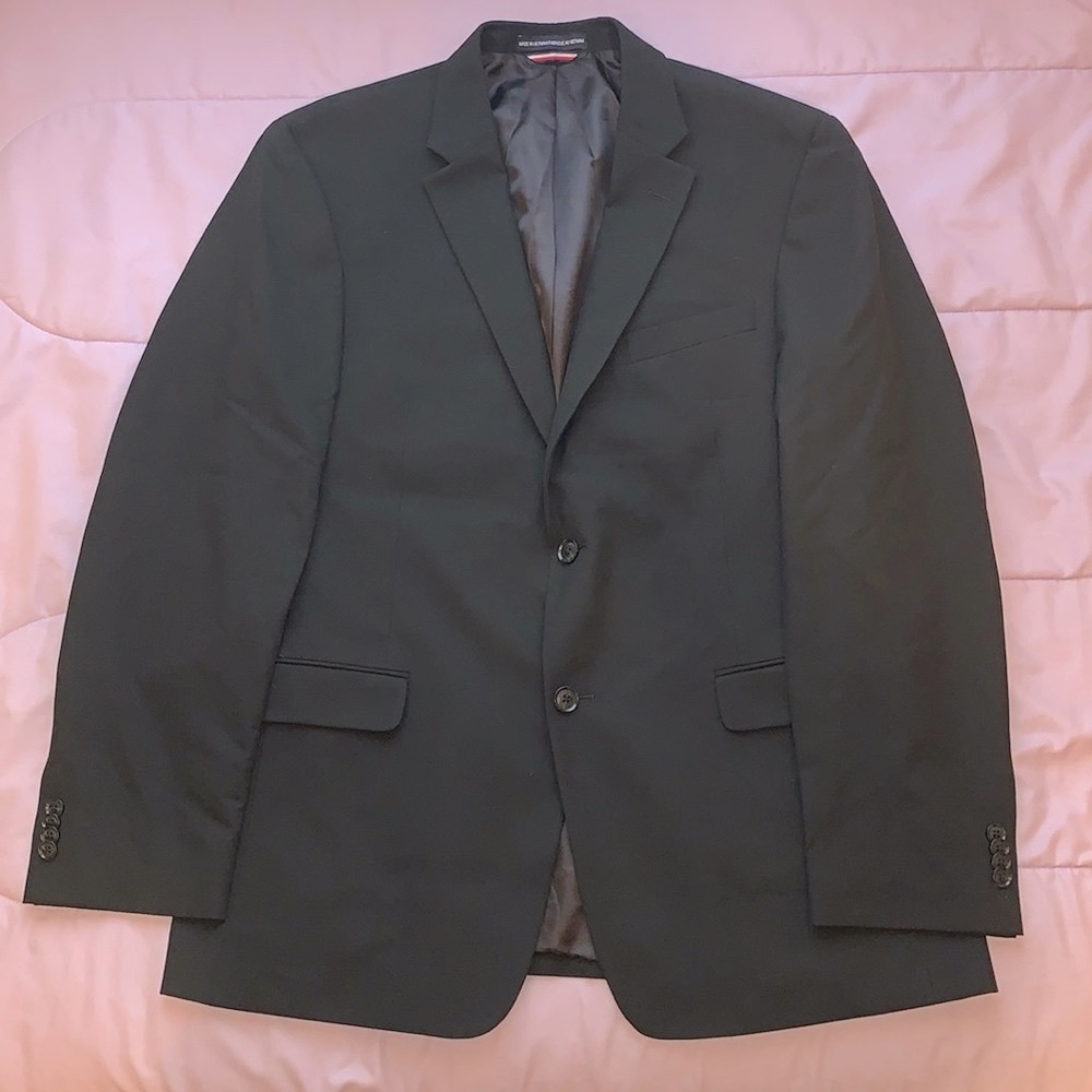 Tommy Hilfiger Black Suit Jacket